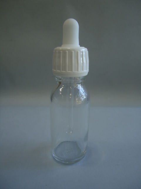 Frasco cuentagotas precinto  60 ml. transparente (pack 127 uni.)